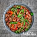 Cooksnap dari ambarshaf untuk resep Cumi Asin Cabe Hijau