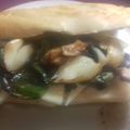 El cooksnap de Cristina cuando hizo Bocadillo de panceta mediterráneo.