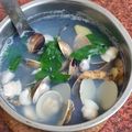 愛吃的小芸 的 薑絲蛤蜊湯 cooksnap
