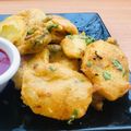 Zobia Sajjad's cooksnap of when they made Simple Aloo Pakoras.