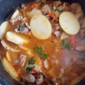 El cooksnap de Cervera Mora cuando hizo Bistec en salsa a la mexicana martajada.