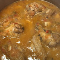 El cooksnap de lultimo cuando hizo Pollo al chilindrón.