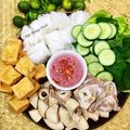 Cooksnap của Hoàng Oanh khi họ làm theo món Bún đậu mắm tôm
