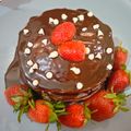 Sobi Aijaz's cooksnap of when they made Chocolate pancakes❤️.