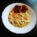  Ivett Cooksnap-ja, amikor elkészítette a(z) Tejszínes cukkini-répafőzelék receptet.