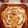 Tanzeena Mukherjee's cooksnap of when they made আপেল কেক উইথ টুটিফ্রুটি ও চকোলেট সস(apple cake with tutti frutti chocolate sauce recipe in bengali).