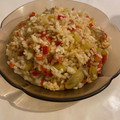 El cooksnap de Eduardo Agudo Alba cuando hizo Timbal de arroz con lomo de orza y verduritas.