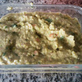 El cooksnap de Karmen cuando hizo Crema raw de aguacate con pistachos - tapas.