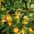 El cooksnap de Miguel cuando hizo Ensalada de mango y roquefort con salsa miel/mostaza.