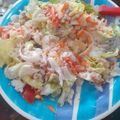 El cooksnap de Antonella Zacariaz Froia cuando hizo Ensalada saludable y rápida, con latas.