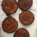 El cooksnap de Isabel Casado cuando hizo Tortillitas de merluza y coliflor al horno.