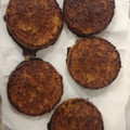 El cooksnap de Isabel Casado cuando hizo Tortillitas de merluza y coliflor al horno.