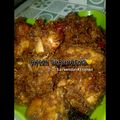 Cooksnap dari Sarwendah-Kitchen (Mamz Bran) untuk resep Ayam goreng serundeng