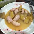 李佩蓉 的 麻油炒雞佛 cooksnap