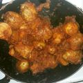 El cooksnap de MariaM cuando hizo Papas a la diabla.