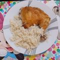 Cooksnap από maria1405 στη συνταγή Κοτόπουλο με ρύζι στο φούρνο, το παλιακό!