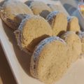 El cooksnap de Natalie González cuando hizo Alfajores de maicena y avena.