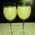El cooksnap de Mycky Orue cuando hizo Smoothie de kiwi manzana y yogurt.
