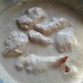 El cooksnap de Iul cuando hizo Pechuga de pollo al roquefort.