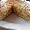 El cooksnap de Martin Corbalan cuando hizo Tortilla de papa rellena de jamón y queso.