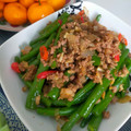 Cooksnap dari reska candra untuk resep 66. Cah buncis daging cincang