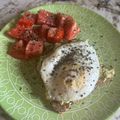 Mommyluvs2cook's cooksnap of when they made Avocado toast and 🥚.