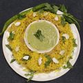 Bhumi Parikh's cooksnap of when they made અમીરી સેવ ખમણી (Amiri Sev Khamni Recipe in Gujarati).