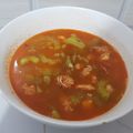 Cooksnap của Cau Hai khi họ làm theo món Canh tôm nấu với khổ qua