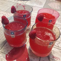 il In Cucina con Alessio quando ha preparato Aperitivo analcolico ai lamponi