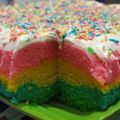 Cooksnap dari Enti Rahmawati untuk resep Bolkus Loyang Pelangi