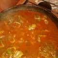 El cooksnap de Anny Hernández cuando hizo Codillo guisado.