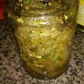 El cooksnap de Aldana Benitez cuando hizo Berenjenas en escabeche.