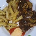 Cooksnap dari mikail's mom untuk resep Steak Sapi Lada Hitam Praktis Mudah Murah