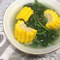 Cooksnap dari Shenny Oktoriana untuk resep Sayur Bening Bayam Jagung Manis