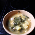 El cooksnap de Ruth Ruiz cuando hizo Sopa de espinacas.