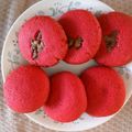 Caroline Mbugua's cooksnap of when they made Red Velvet Cookies#RedthemeChallenge#valentinedish.