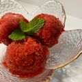 Cooksnap dari Nidya Putri untuk resep Strawberry Sorbet