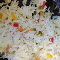 El cooksnap de eli acosta cuando hizo Arroz basmati con cúrcuma y leche de coco.