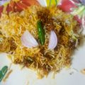Anushree Das Biswas's cooksnap of when they made চিকেন বিরিয়ানি (chicken biryani recipe in Bengali).