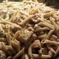kristina's cooksnap of when they made Creamy Pesto Chicken & Bow Ties.