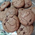 El cooksnap de July cuando hizo Galletitas de chocolate estilo brownies 🍫🍪.