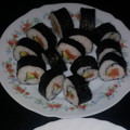 El cooksnap de carles cuando hizo Sushi (Futo-maki).
