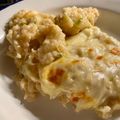El cooksnap de Irene-Guirao cuando hizo Coliflor al horno con bechamel.