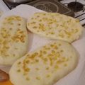 El cooksnap de Florencia Minkevich cuando hizo Pan rápido sin levadura en sartén.