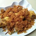 Cooksnap dari Murty Setiawan untuk resep Ayam Serundeng (versi cara buat serundengnya)