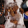 El cooksnap de Noelia novo cuando hizo Pollo estilo KFC.