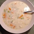 kiskriszti301 Cooksnap-ja, amikor elkészítette a(z) Tárkonyos csirkeragu leves receptet.