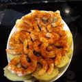 El cooksnap de jluiscaro63 cuando hizo Langostinos a feira.
