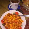 Cooksnap dari Fitri Rini untuk resep Scrambled Egg njedir (telur,sosis njedir)