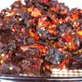 Cooksnap dari Bubu Zayd untuk resep Dendeng manis (instan) balado
